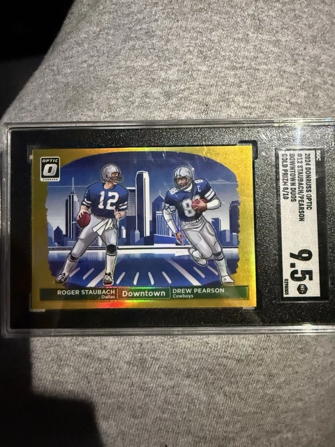 Roger Staubach / Drew Pearson GOLD Downtown 08/10 2024