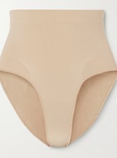 Skims Seamless Sculpt Mid Waist Brief Clay NWOT Size Small Free Shipping