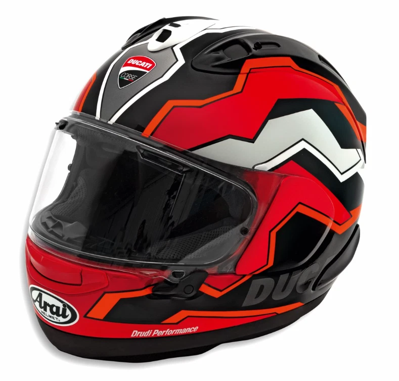 Ducati Arai Snell Approved Motorcycle & Powersports Helmets for