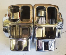 HARLEY DAVIDSON 1996-2007 FLHT FLHX CHROME HANDLEBAR CONTROL SWITCH HOUSINGS