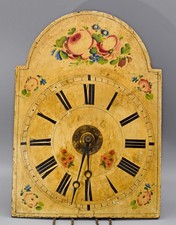 Schilderuhr 4/4 Schlag holzgespindelt 3 Gewichte Antik Schwarzwalduhr Wanduhr