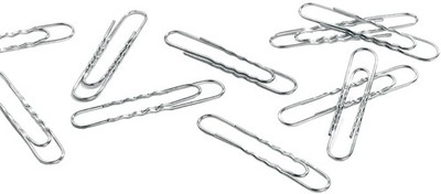DURABLE Aktenklammern verzinkt rund 50 mm aus Metall 100 Stück
