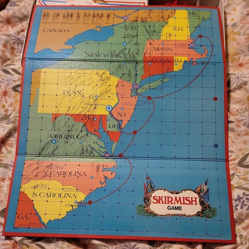 💎RARE -1975 Skirmish Board Game by Milton Bradley *complete! - Picture 9 of 9