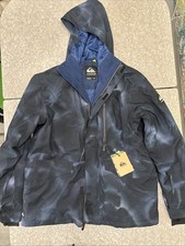 Quicksilver men s XXL Mission Black Navy Gala...
