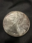 1987 American Silver Eagle, High Grade  2nd Year Of Issue  .999 Fine Silver