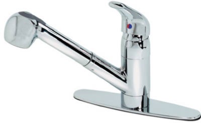 3 Pack - Kitchen Faucet With Pull-Out Spray,Temperature Memory,Chrome Finish - 2 - Picture 1 of 1