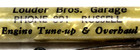 "Louder Bros. Garage Phone 891 Rusel (Kansas)" Car Drawing  Working Mech Pencil — photo 3