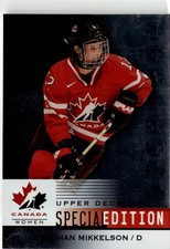 2014 Upper Deck Team Canada Juniors #SE-55 Meaghan Mikkelson Special Edition