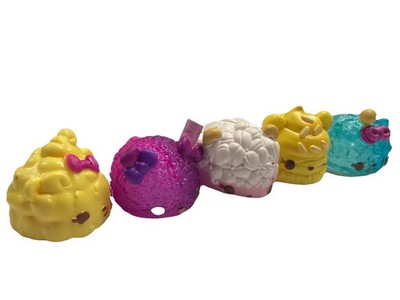 Lot Of Five (5) Num Noms - Nana Puffs, Lemony Cream, Auntie Corn, Lights Series
