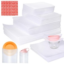 540Pcs Dish Packing Supplies for Moving, 270 Cushion Foam Wrap Pouches White