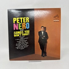 Peter Nero Plays Songs You Wont Forget RCA Victor LSP-2935 LP VG 1964 Piano Pop
