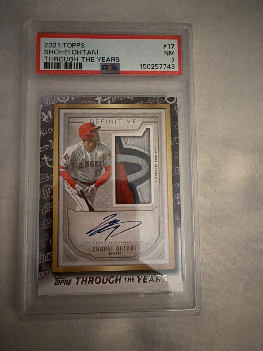 Buy 2021 Topps - Topps Through the Years Facsimile Reprints Shohei