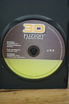 3d fuzion graphics cards v1.1 nvidia driver cd