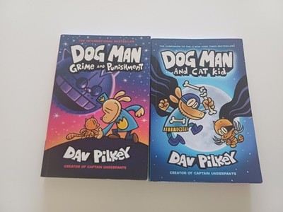 Dog Man and Cat Kid by Dav Pilkey Paperback Read Info In Description