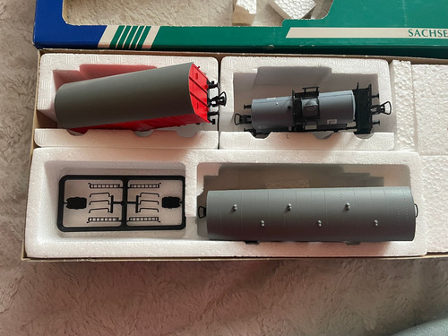 Sachsenmodelle H0 14119 Wagen-Set "Feuerlöschzug" der DB NEU + OVP | Zustand: Neu