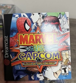 Marvel vs. Capcom: Clash of Super Heroes (Sega Dreamcast, 1999) Sega All Stars