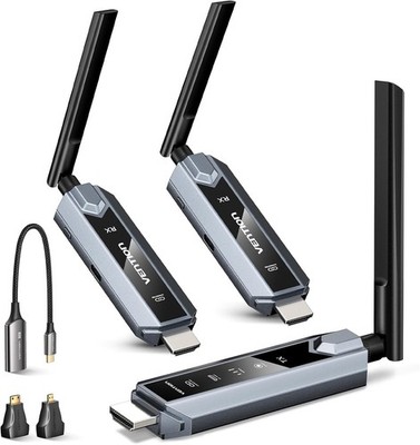 VENTION Wireless HDMI Transmitter and Receiver-Bis zu 6 Empfängern,200m