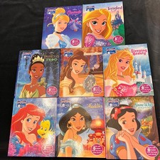DISNEY Story Reader-Me Reader Princess Books  Set of 8 Hardcover