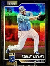 2026 Topps Series 1 - Carlos Estevez #234 - Black Foil 1/10 [FOTL] - Royals
