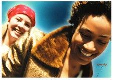 Vintage Postcard Gossip Friends Smiling Verizon Wireless Mobile Ad 2000s USA