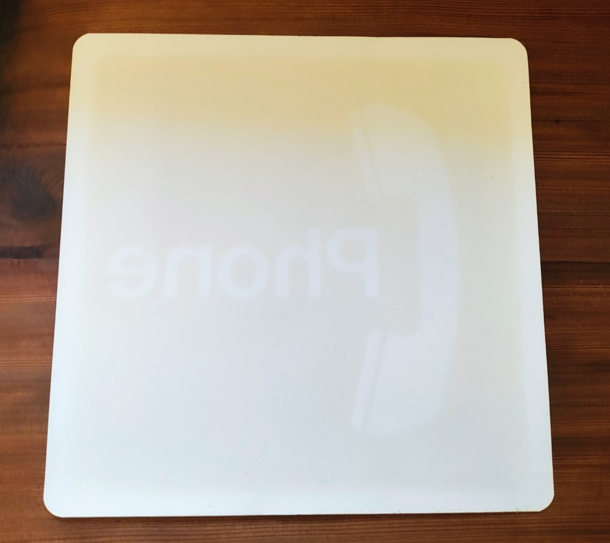 Original Vintage Payphone Sticker Decal 11 1/2 x 11 1/2 Excellent New Old Stock