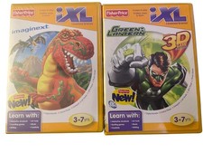 Fisher-Price iXL Learning System Cartridges Imaginext Green Lantern 3-7 Years
