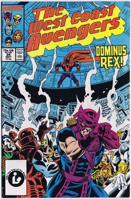 WEST COAST AVENGERS # 24 US Comic 1987 VERY HI-GRADE