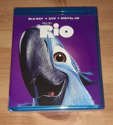 Rio (Blu-ray + DVD, 2011, 2-Disc Set, BRAND NEW) Jesse Eisenberg, Anne Hathaway