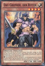 YuGiOh Day Grepher, der Ritter SHSP-DE038 Common EX 1st