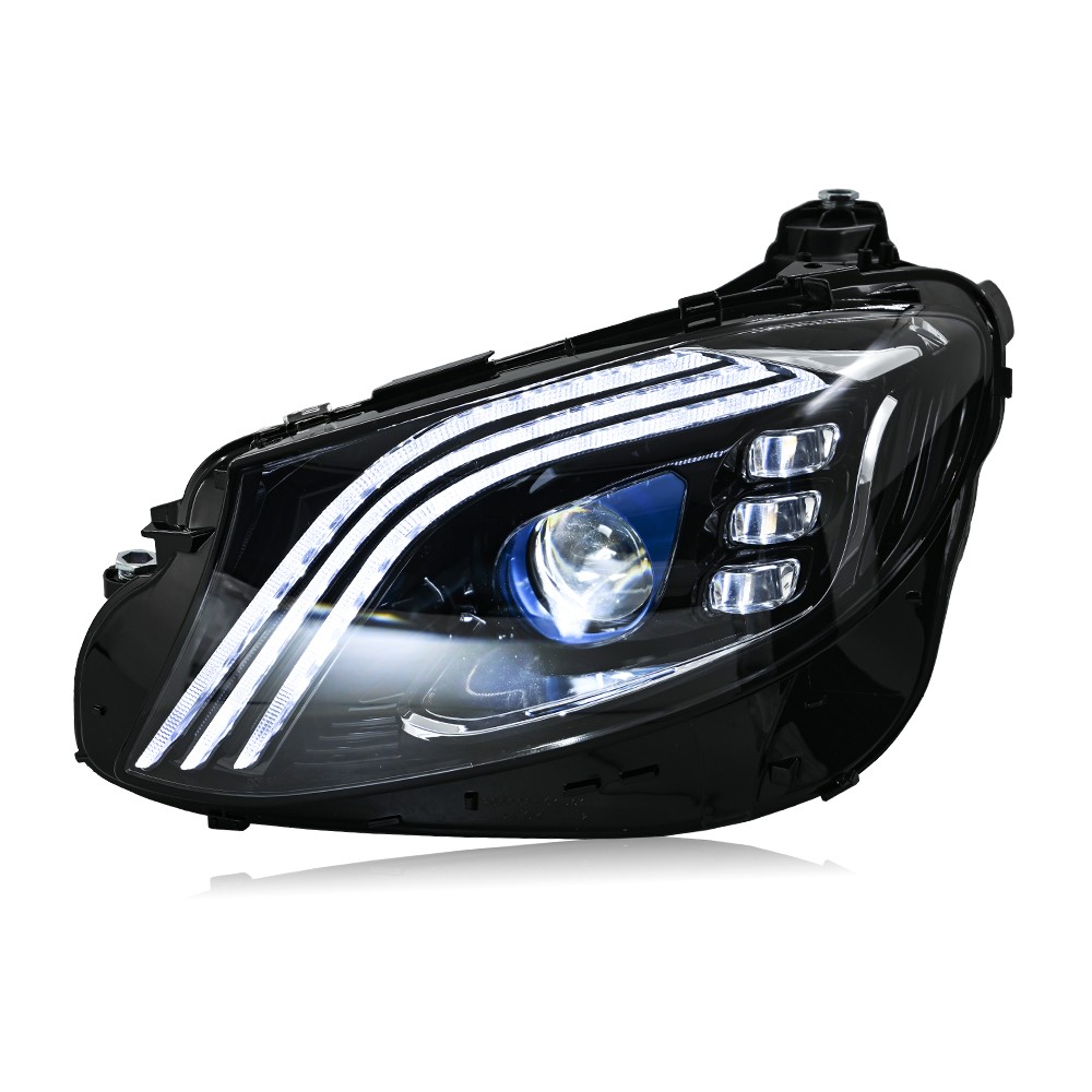 Full LED Headlights For Mercedes-Benz E-Class W213 2016-2021 Upgrade Assembly