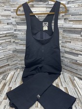 Vintage OBERMEYER Black Ski Overalls Women's Size 10R Wool/Nylon/Spandex Pants