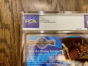 Evolution 2 - Dreamcast - PSA 9.2 / A+ - Low Pop - GRADED / SEALED