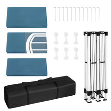 Tenda Da Campeggio WOLTU Gazebo Gonfiabile Tenda Commerciale Pop-Up Con 4 Pareti