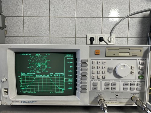 Analizator sieci HP Agilent 8714ET S11 / S21 75 Ohm 300Khz-3Ghz 6 miesięcy gar - Zdjęcie 1 z 16