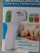 Infrared Digital Thermometer Body Forehead & Ear Temperature Gun NON-CONTACT
