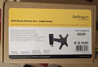 StarTech Monitorarm zur Wandmontage - einfach schwenkbar