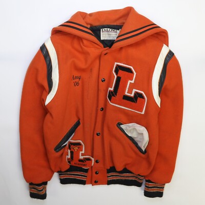 Vintage Orioles Wool Cheerleader Varsity Letterman Jacket Size