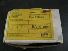 Parker RA-B Instrumentation Pipe Fittings (BOX OF 10)
