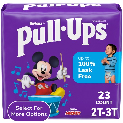 Boys' Potty Training Pants, 2T-3T (16-34 lbs), 23 Count (Select for More) - Picture 2 of 13
