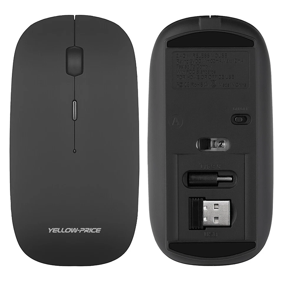 Wireless Type C Mouse for Macbook Pro Air|PC|iOS|Android Precise and Comfortable - Image 3 of 4