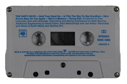 The Party Boys Cassette Tape 1987 - Picture 3 of 4
