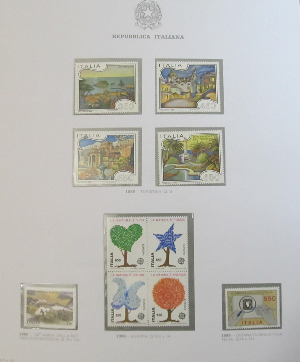 2023 Italia annata come in foto MNH