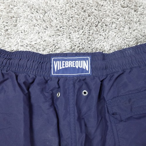 Vilebrequin Swim Trunks Mens 2XL Blue Emroidered Quick Dry Lined St Tropez - Picture 6 of 8