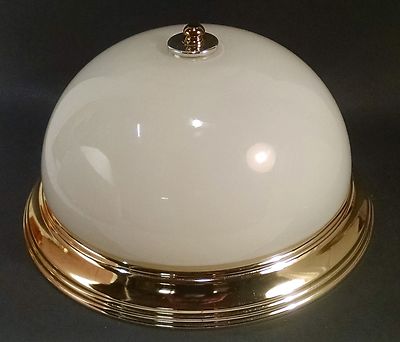 FLUSH MOUNT CEILING FIXTURE 12 1/2'' BRASS PLATED Progress Lighting