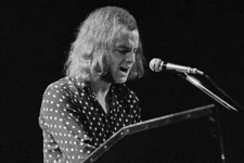 Flautist Keyboard Player And Singer Thijs Van Leer of Focus Old Music Photo