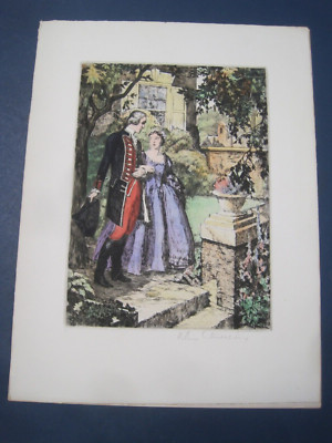 George  Washington Bi-Centennial 1932  Etching Signed  William Auerbach-Levy
