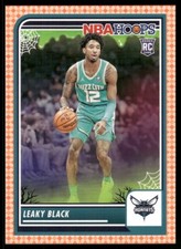 2023-24 Panini Haunted Hoops Orange Parallel #248 Leaky Black Hornets
