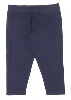Dunnes Stores Damen blau Kork Kompressionsshorts Größe M L18 Reg Pull On