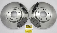 Bremsscheiben Bremsbeläge vorne für Honda Civic VIII 8 FA FD FN 1,4 1,8 2,2