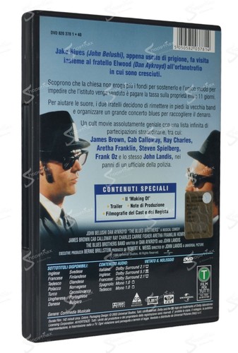 THE BLUES BROTHERS 1980 JOHN LANDIS JOHN BELUSHI DAN AYKROYD Universal DVD - Picture 2 of 4